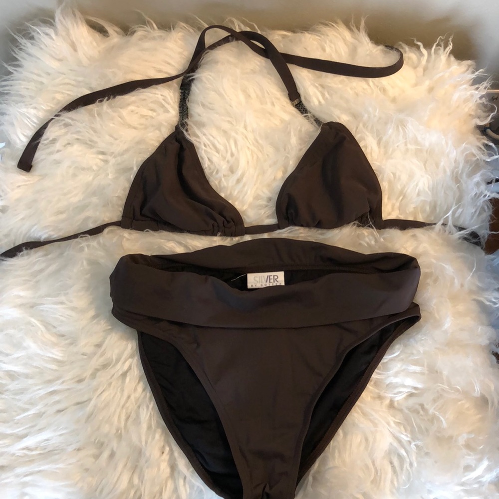 Silver by Gottex Bikini size 8